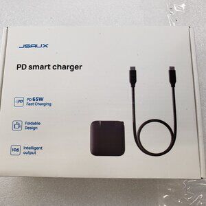 JSAUX 65W USB C Charger for Nintendo Switch 2, Samsung Phone,Tablets & More! PD